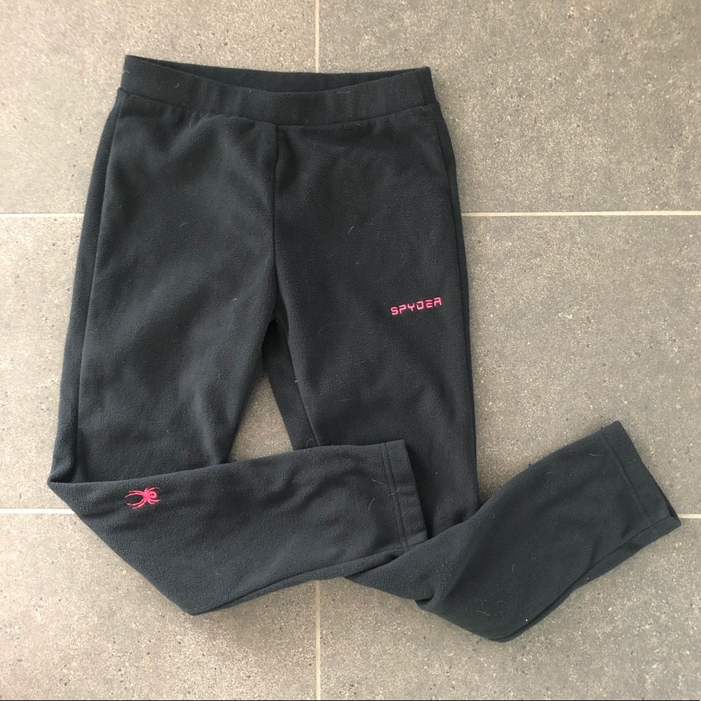 Spider Fleece Pants for Girls